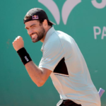 L'esultanza di Berrettini al Sardegna Open