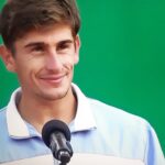 Primo piano di Matteo Arnaldi al Sardegna Open 2026