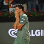 La gioia di Darderi: ora è in semifinale.